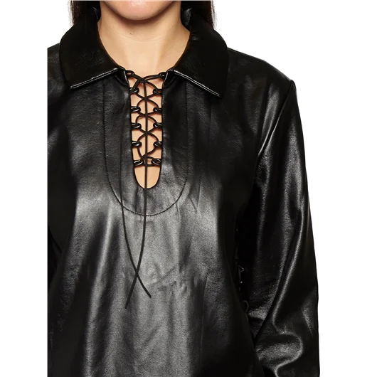 MATERIEL CAMICIA MORBIDA CON LACCI