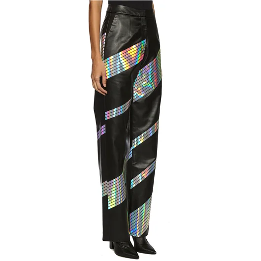 MATERIEL PANTALONI A VITA ALTA