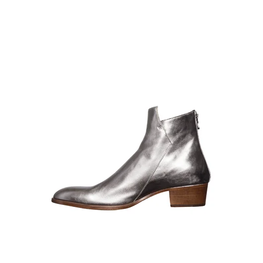 MATT MORO STIVALETTO IN PELLE CON ZIP