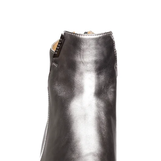 MATT MORO STIVALETTO IN PELLE CON ZIP