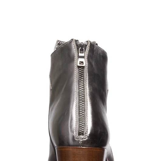 MATT MORO STIVALETTO IN PELLE CON ZIP