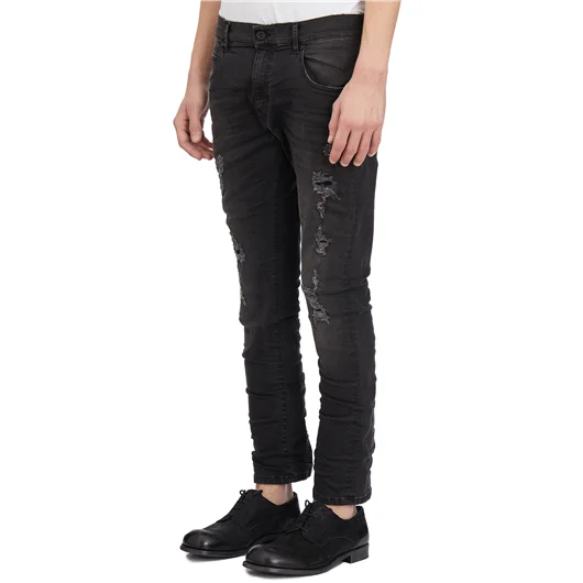MD75 JEANS IN DENIM CON ROTTURE