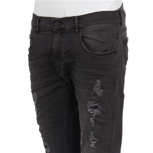 MD75 JEANS IN DENIM CON ROTTURE