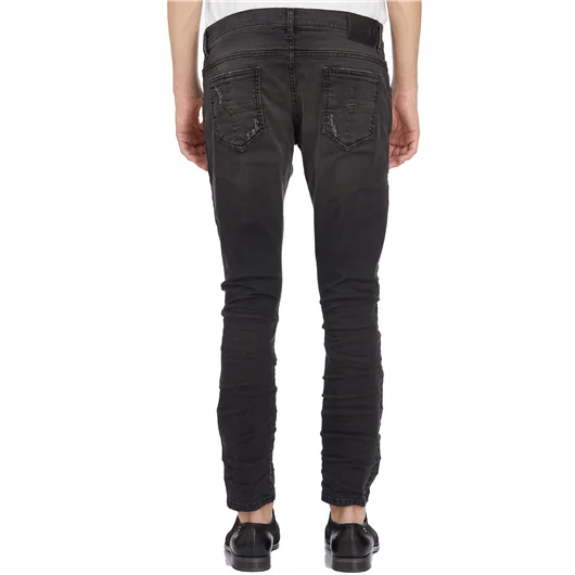 MD75 JEANS IN DENIM CON ROTTURE