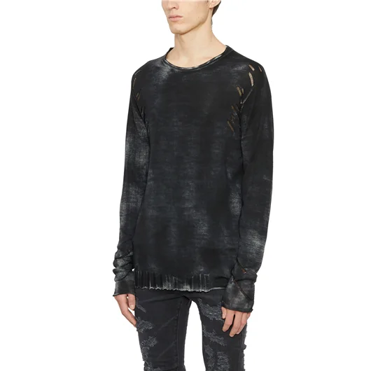 MD75 MAGLIA SPRUZZATA IN LANA