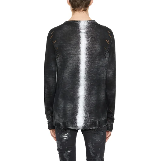 MD75 MAGLIA SPRUZZATA IN LANA