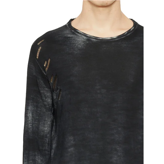 MD75 MAGLIA SPRUZZATA IN LANA