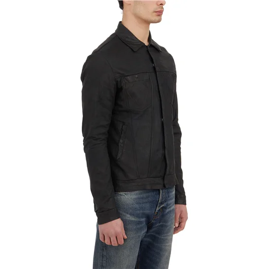 GIORGIO BRATO MOD. JEANS IN PELLE D'AGNELLO SMERIGLIATO