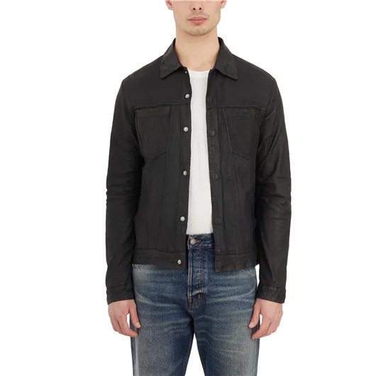 GIORGIO BRATO MOD. JEANS IN PELLE D'AGNELLO SMERIGLIATO