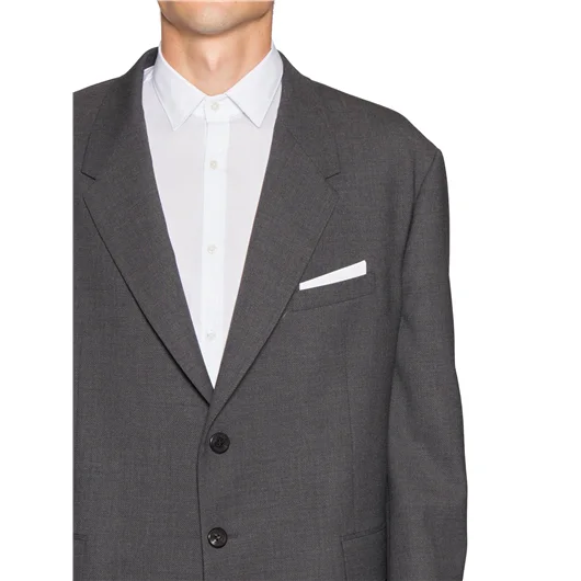 NEIL BARRETT GIACCA OVERSIZE IN LANA