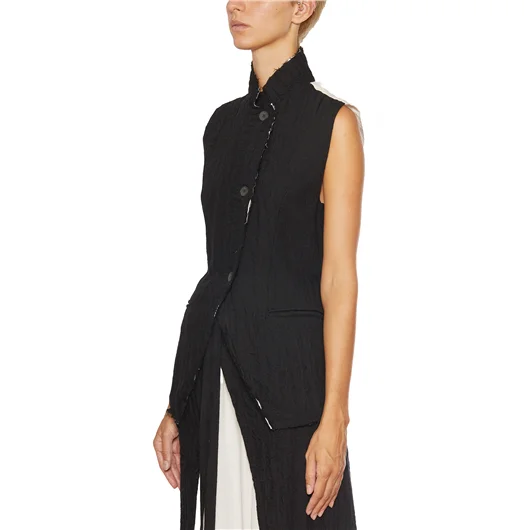 NOSTRASANTISSIMA GILET STROPICCIATO