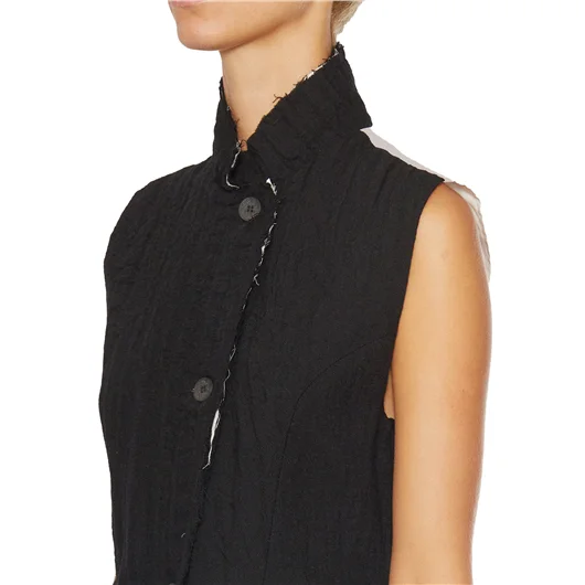 NOSTRASANTISSIMA GILET STROPICCIATO