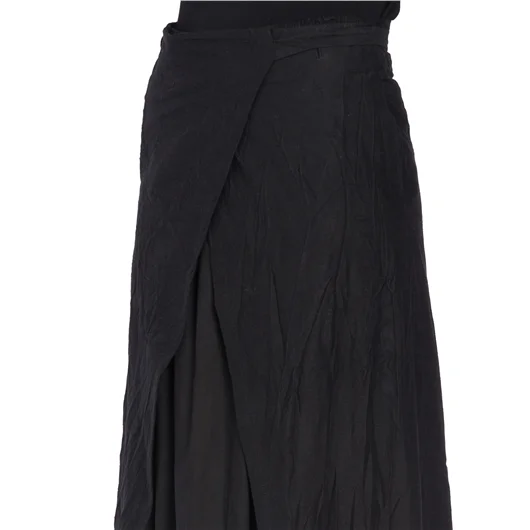 NOSTRASANTISSIMA GONNA LUNGA IN LINO E COTONE