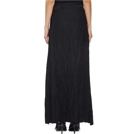 NOSTRASANTISSIMA GONNA LUNGA IN LINO E COTONE