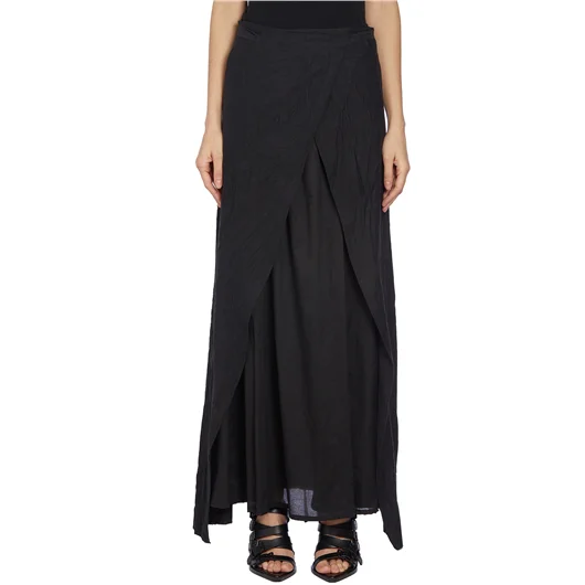 NOSTRASANTISSIMA GONNA LUNGA IN LINO E COTONE