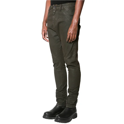 NOSTRASANTISSIMA JEANS IN DENIM SPALMATO