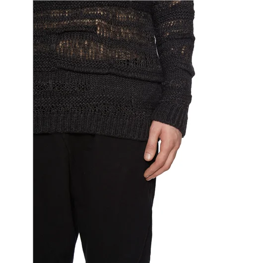 NOSTRASANTISSIMA MAGLIA GIROCOLLO IN LANA