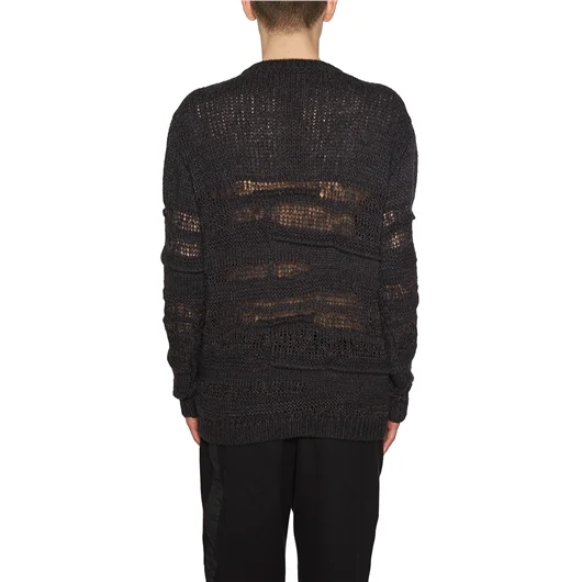 NOSTRASANTISSIMA MAGLIA GIROCOLLO IN LANA