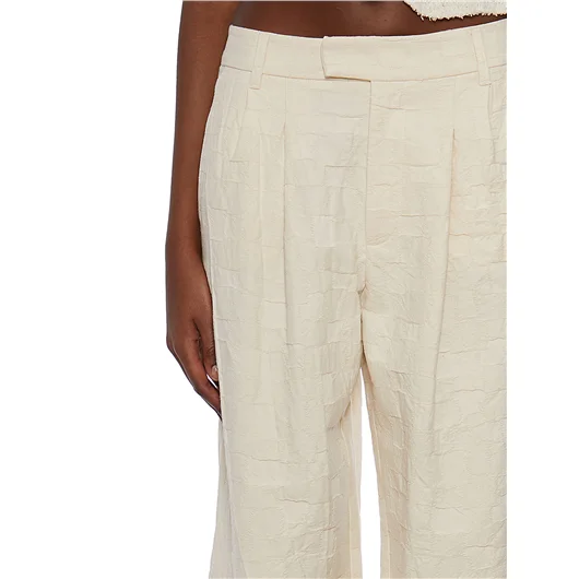 NOSTRASANTISSIMA PANTALONE AMPIO IN COTONE