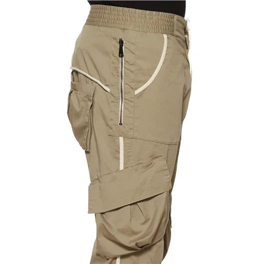 NOSTRASANTISSIMA PANTALONE IN COTONE CARGO