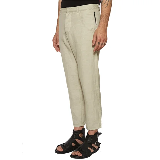 NOSTRASANTISSIMA PANTALONE IN LINO