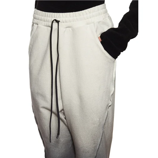 NOSTRASANTISSIMA PANTALONE SLIM IN COTONE