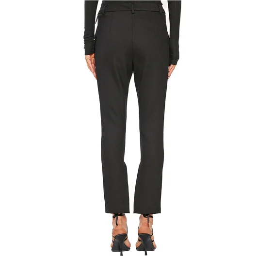 NOSTRASANTISSIMA PANTALONE SLIM IN VISCOSA