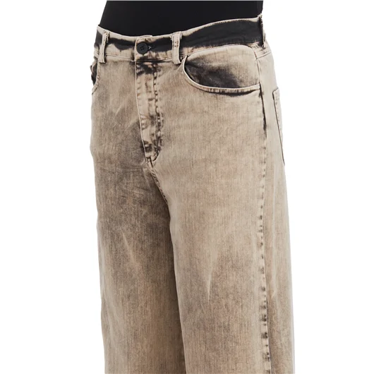 NOSTRASANTISSIMA PANTALONE WIDE MARBLE