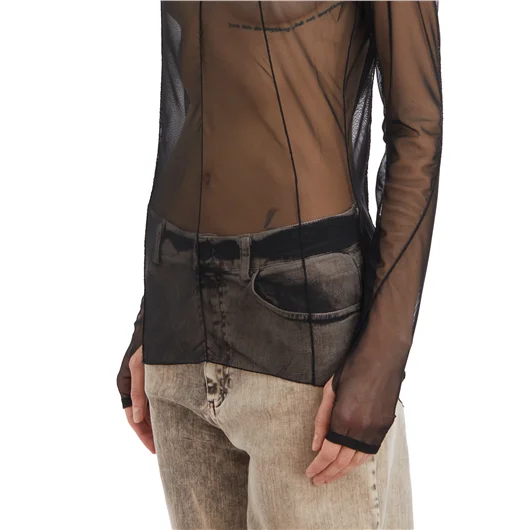 NOSTRASANTISSIMA TOP M/L IN TULLE