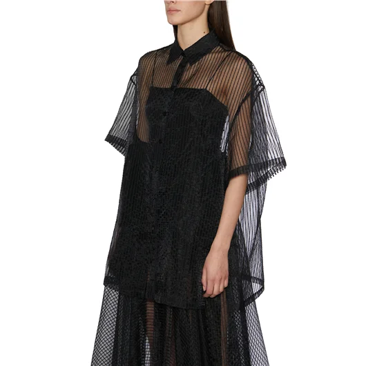 NU CAMICIA TRASPARENTE OVERSIZE