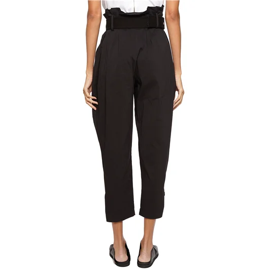 NU PANTALONI IN COTONE HIGH WAIST