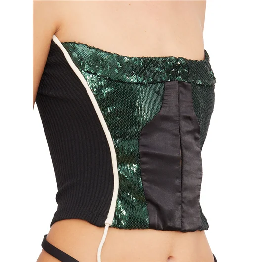 OTTOLINGER CORSETTO DECOSTRUITO CON PAILLETTES