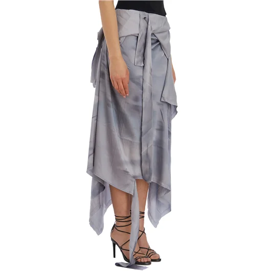 OTTOLINGER GONNA SATIN DECOSTRUTA