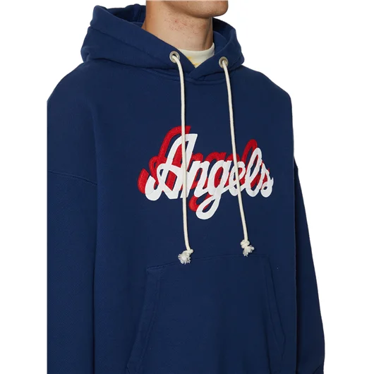 PALM ANGELS FELPA CON CAPPUCCIO ANGELS