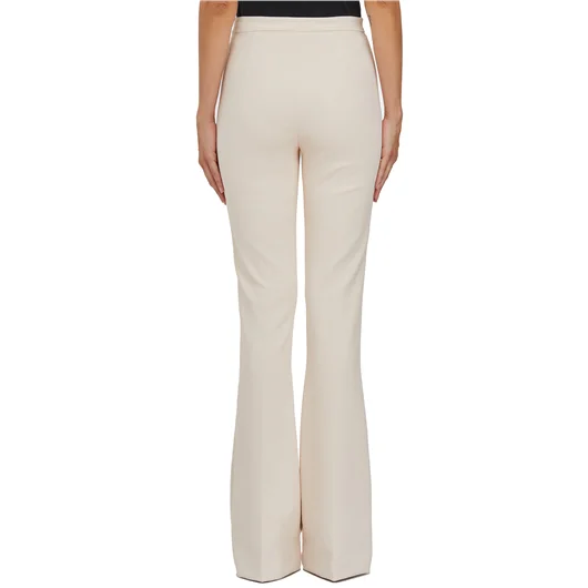ELISABETTA FRANCHI PANTALONE A PALAZZO CON MORSETTO