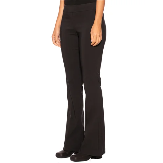 AVENUE MONTAIGNE PANTALONE A ZAMPA IN TECNICO LEGGERO