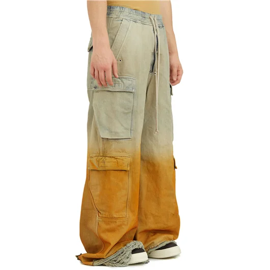 RICK OWENS DRKSHDW PANTALONE DOUBLE CARGO JUMBO BELAS