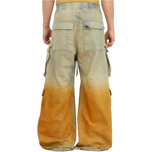 RICK OWENS DRKSHDW PANTALONE DOUBLE CARGO JUMBO BELAS