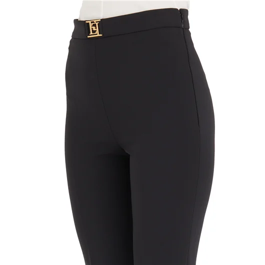 ELISABETTA FRANCHI PANTALONE DRITTO IN CREPE STRETCH