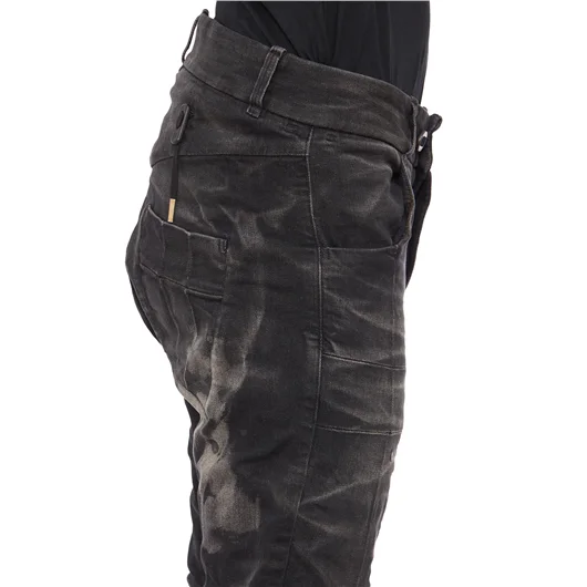 BORIS BIDJAN SABERI PANTALONE IN DENIM STONE WASHED