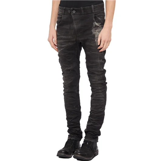 BORIS BIDJAN SABERI PANTALONE IN DENIM STONE WASHED