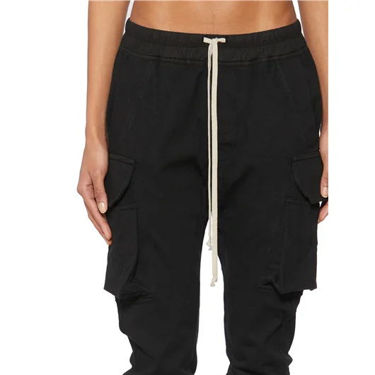 RICK OWENS DRKSHDW PANTALONI IN COTONE MASTODON CUT