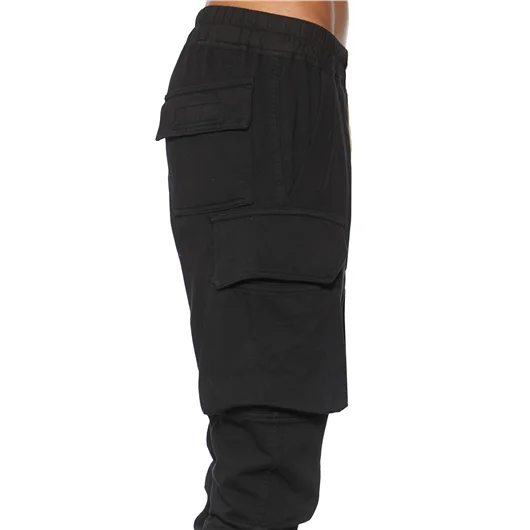RICK OWENS DRKSHDW PANTALONI IN COTONE MASTODON CUT