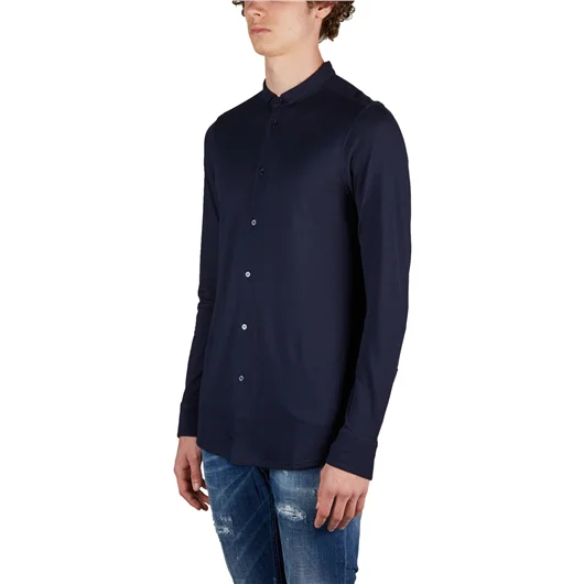 PAOLO PECORA CAMICIA IN JERSEY DI COTONE