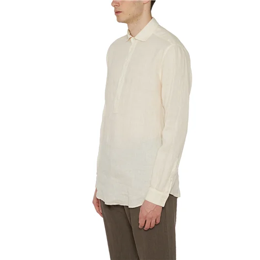 PAOLO PECORA CAMICIA IN LINO