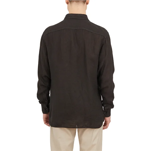 PAOLO PECORA CAMICIA IN LINO