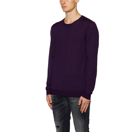 PAOLO PECORA GIROCOLLO IN LANA MERINOS