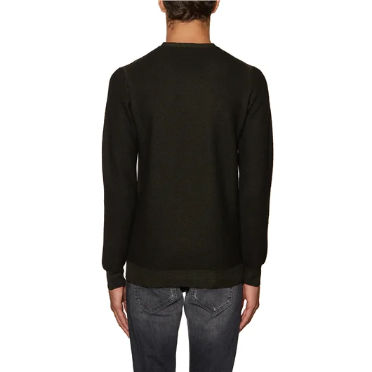 PAOLO PECORA GIROCOLLO IN LANA MERINOS