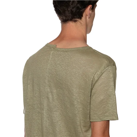 PAOLO PECORA GIROCOLLO IN LINO