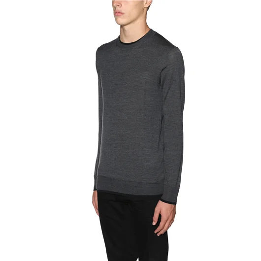 PAOLO PECORA MAGLIA GIROCOLLO IN LANA